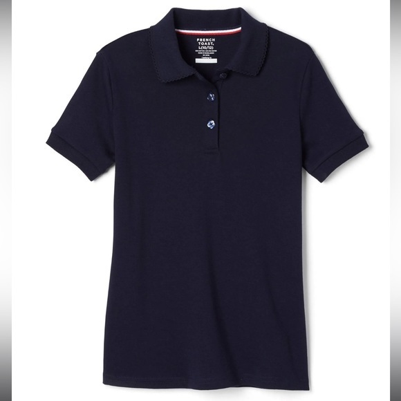 Other - French Toast Girls' Short Sleeve Picot Collar Polo School Uniform Shirt